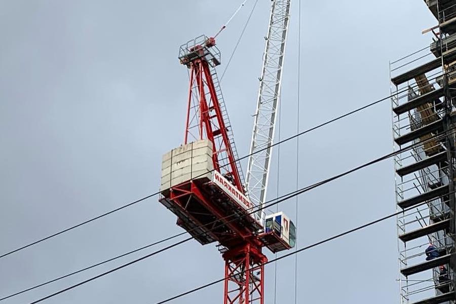 Башенный кран SYM QTZ 110 (R54/16)