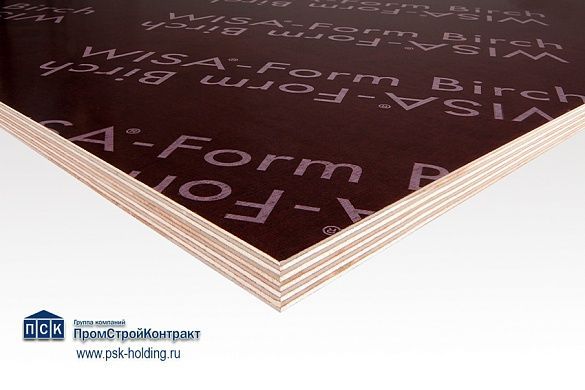 Фанера ламинированная 9×1220×2440 мм ЮПМ-Кюммене Чудово